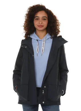 AIGLE  Veste imperméable à capuche - Bleu