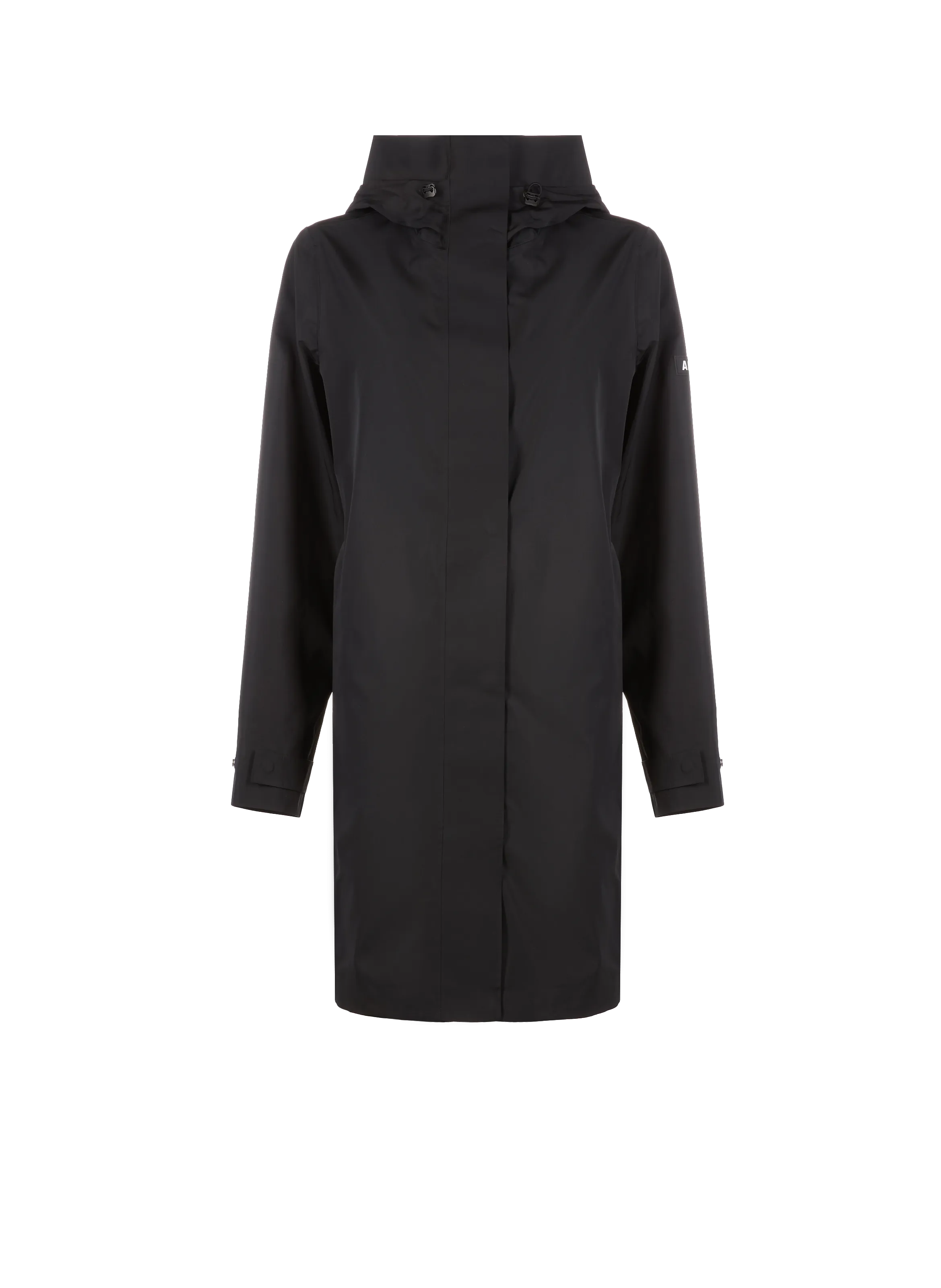 AIGLE  Veste imperméable à capuche - Noir