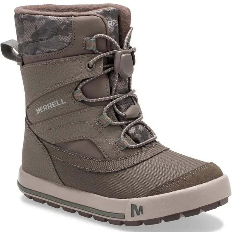 Bottes de neige enfant Snow Bank 30 Junior Gunsmoke Camo Merrell