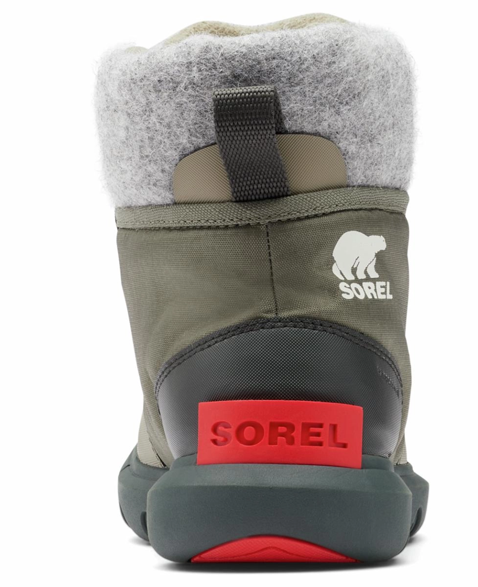 Bottes de Neige Sorel Women Explorer II Carnival Felt WP Dark Stone Sage