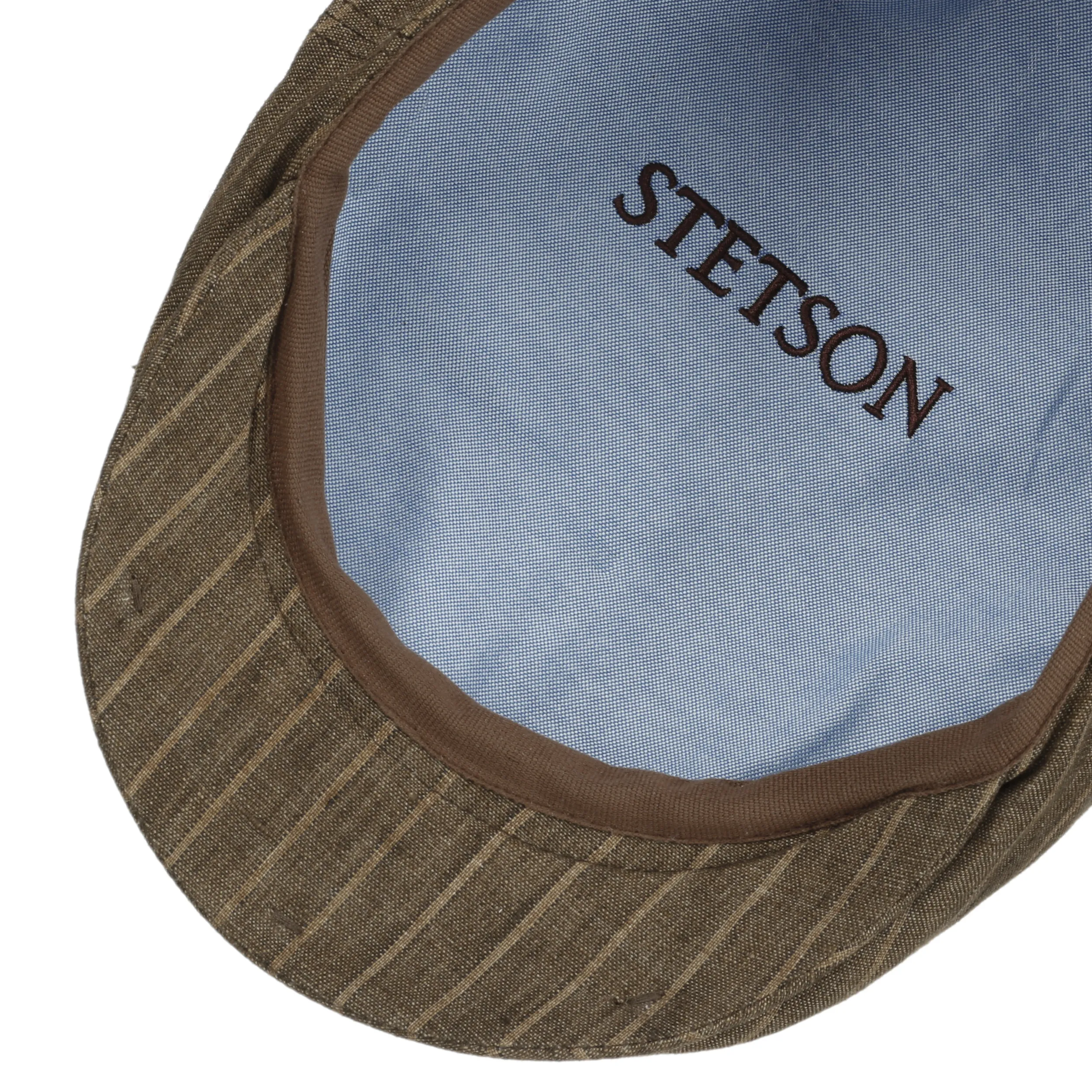 Casquette Kent Striped Linen by Stetson --> Chapeaux, casquettes & bonnets en ligne ▷ Chapeaushop