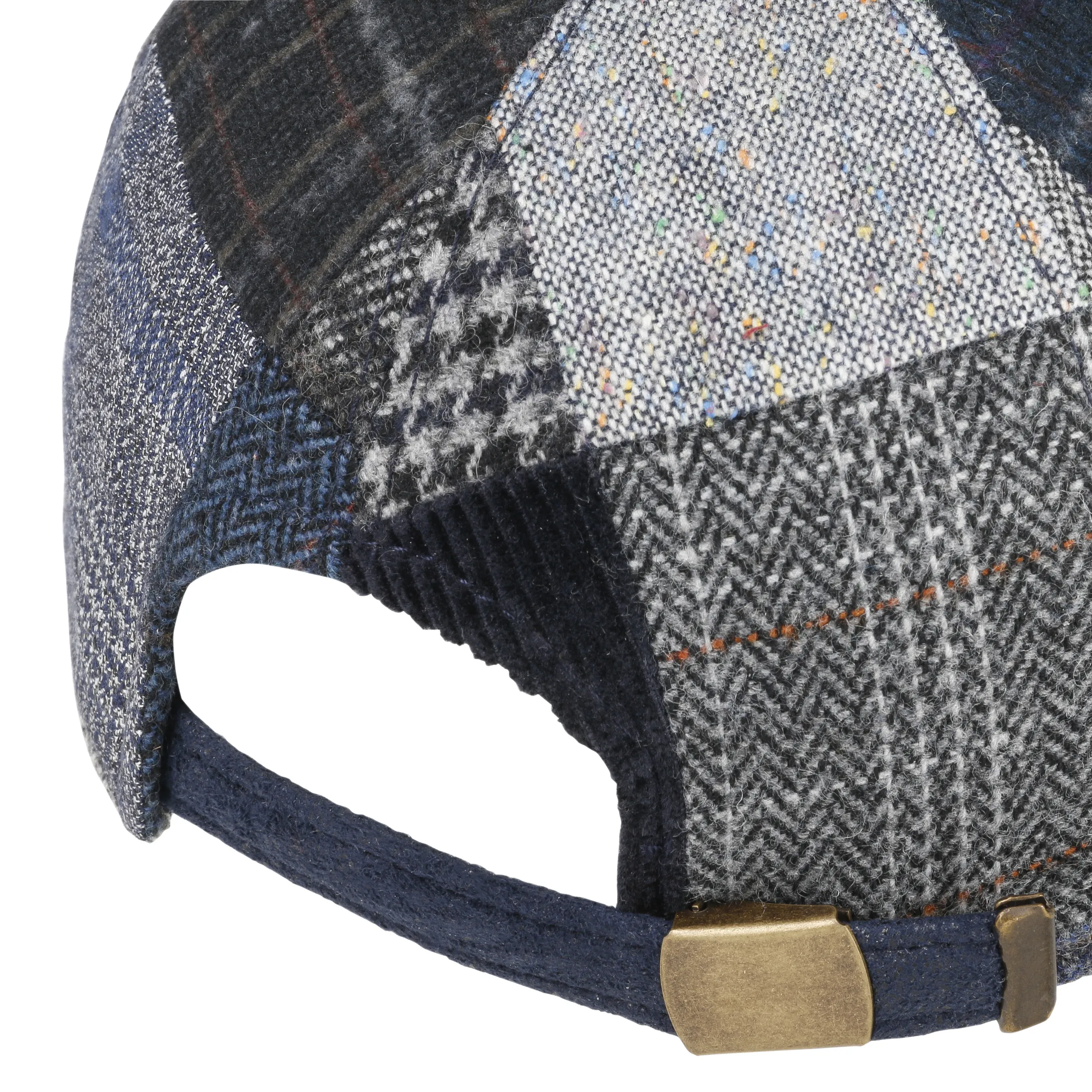 Casquette Patchwork Wool Curved by Lierys --> Chapeaux, casquettes & bonnets en ligne ▷ Chapeaushop