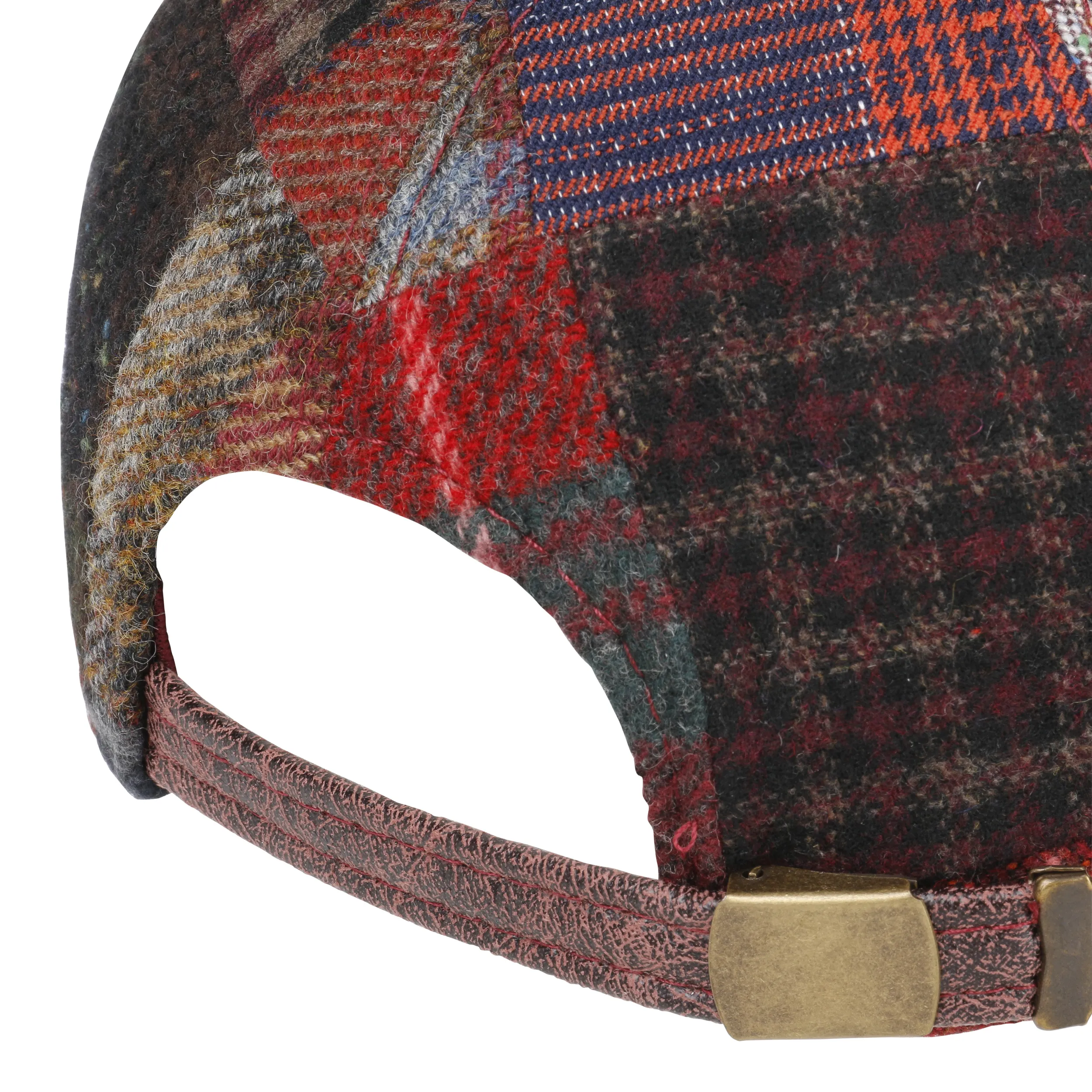 Casquette Patchwork Wool Curved by Lierys --> Chapeaux, casquettes & bonnets en ligne ▷ Chapeaushop