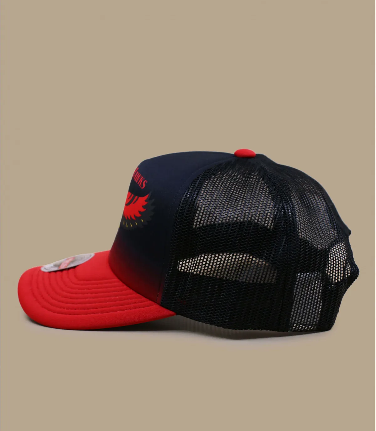 casquette trucker hawks - Trucker Jersey Hook Hawks Mitchell & Ness : Headict