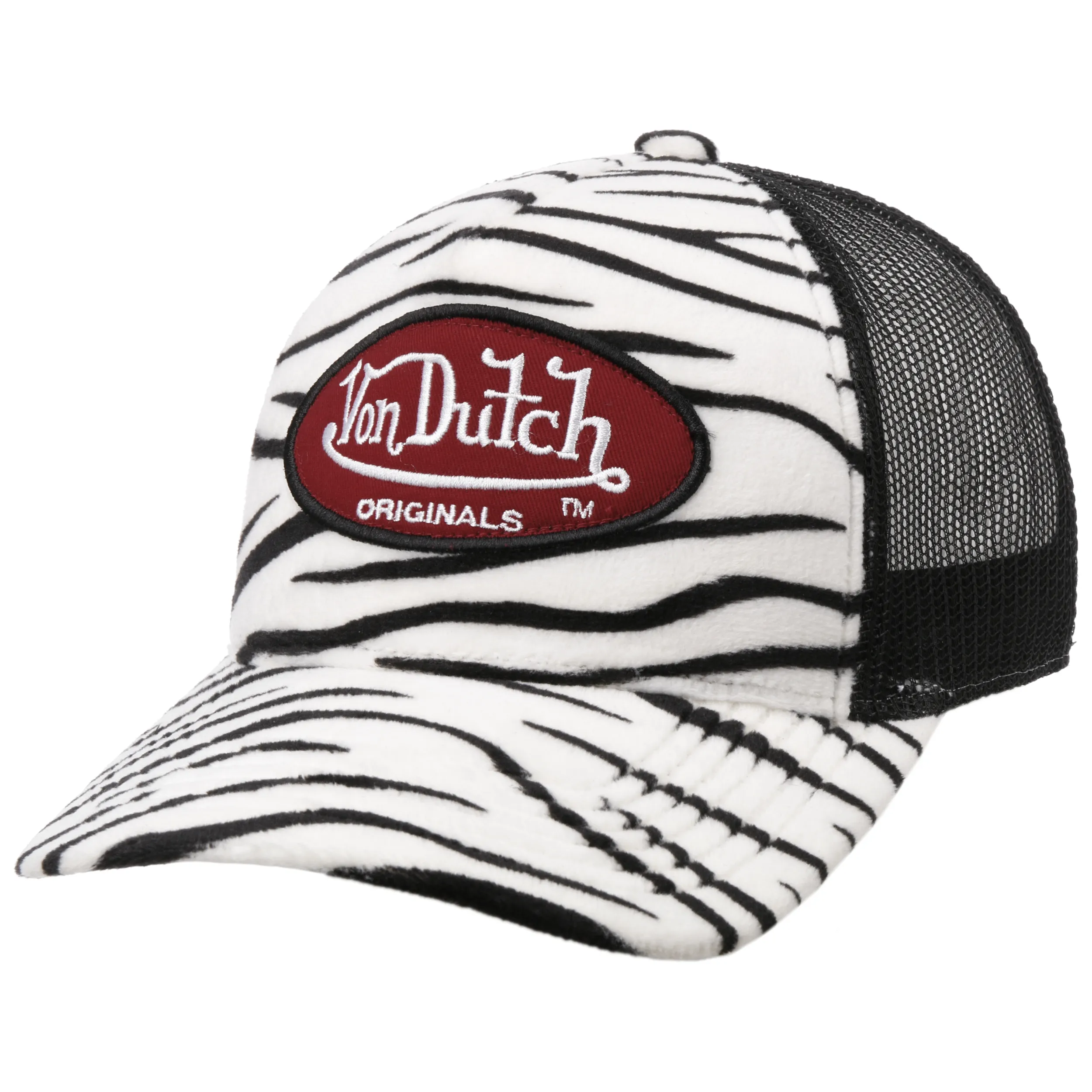 Casquette Trucker Soft Animal Zebra by Von Dutch --> Chapeaux, casquettes & bonnets en ligne ▷ Chapeaushop