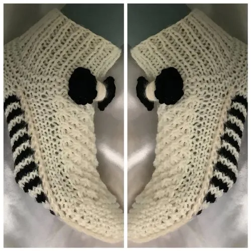 Chaussons- gros chaussettes d’intérieur,ma fantasia en tricot fait main ,pour femme,homme