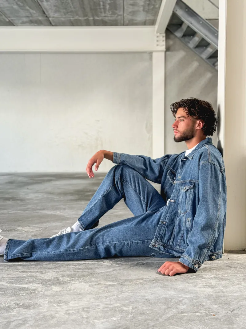 Chemise en jeans Dylan - Bleu