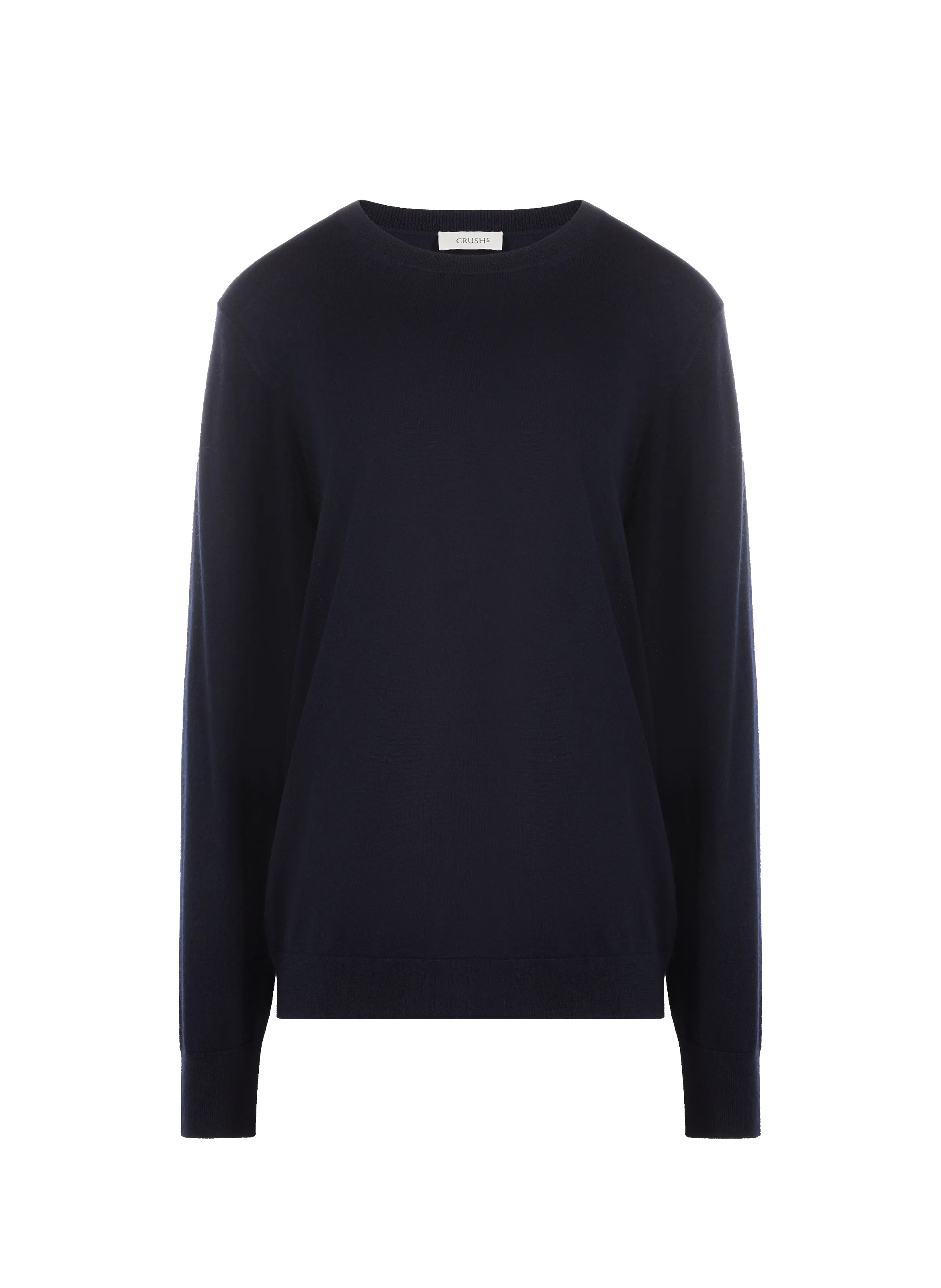 CRUSH COLLECTION  Pull fin en cachemire - Bleu