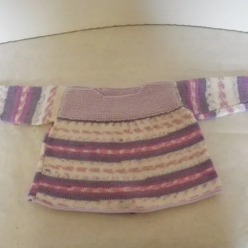 Ensemble naissance " brassière , bonnet , chaussons " 3 mois pour bébé fille