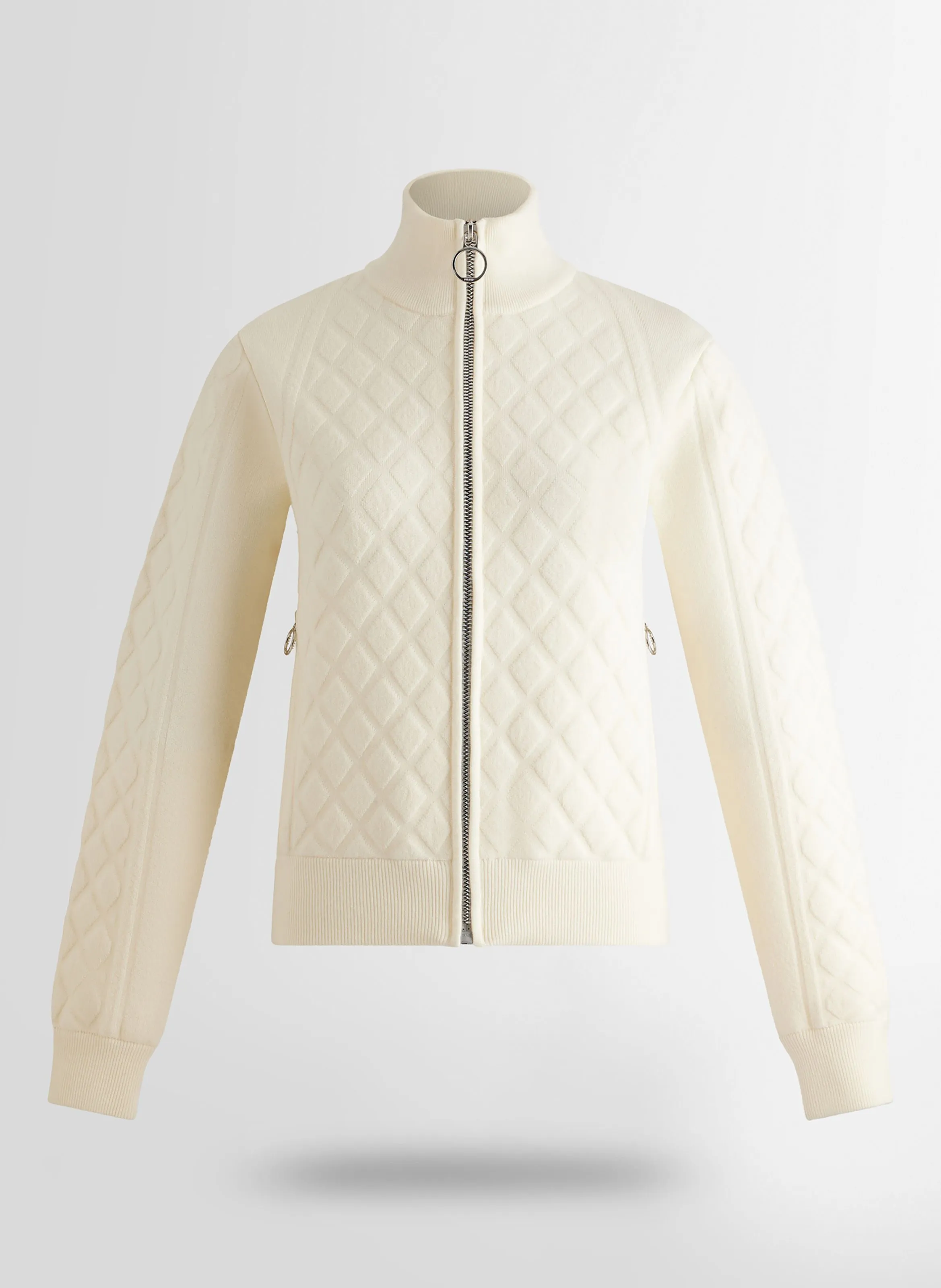 FUSALP  Pull nuria en laine - Blanc