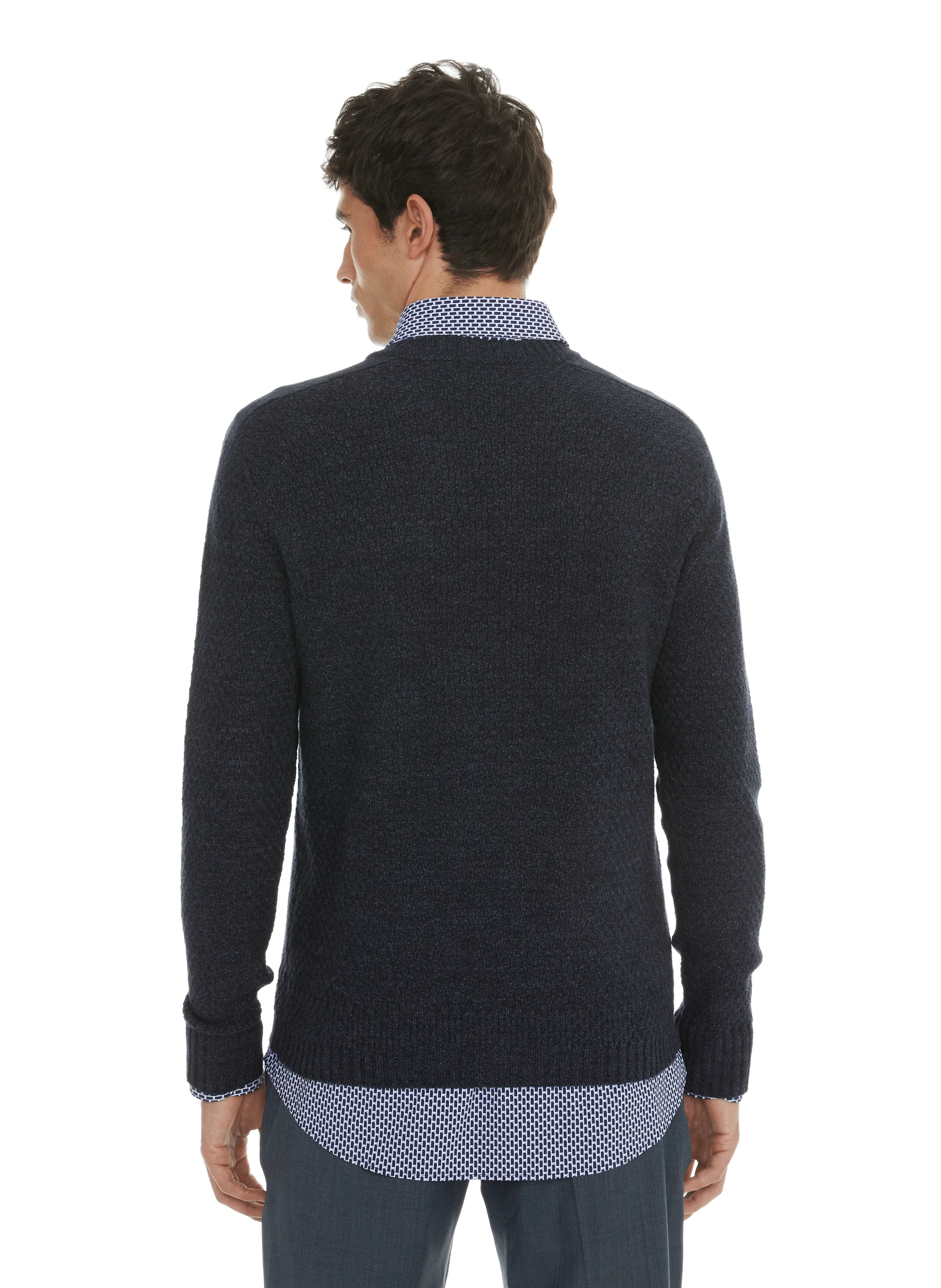 HACKETT  Pull en maille  - Bleu