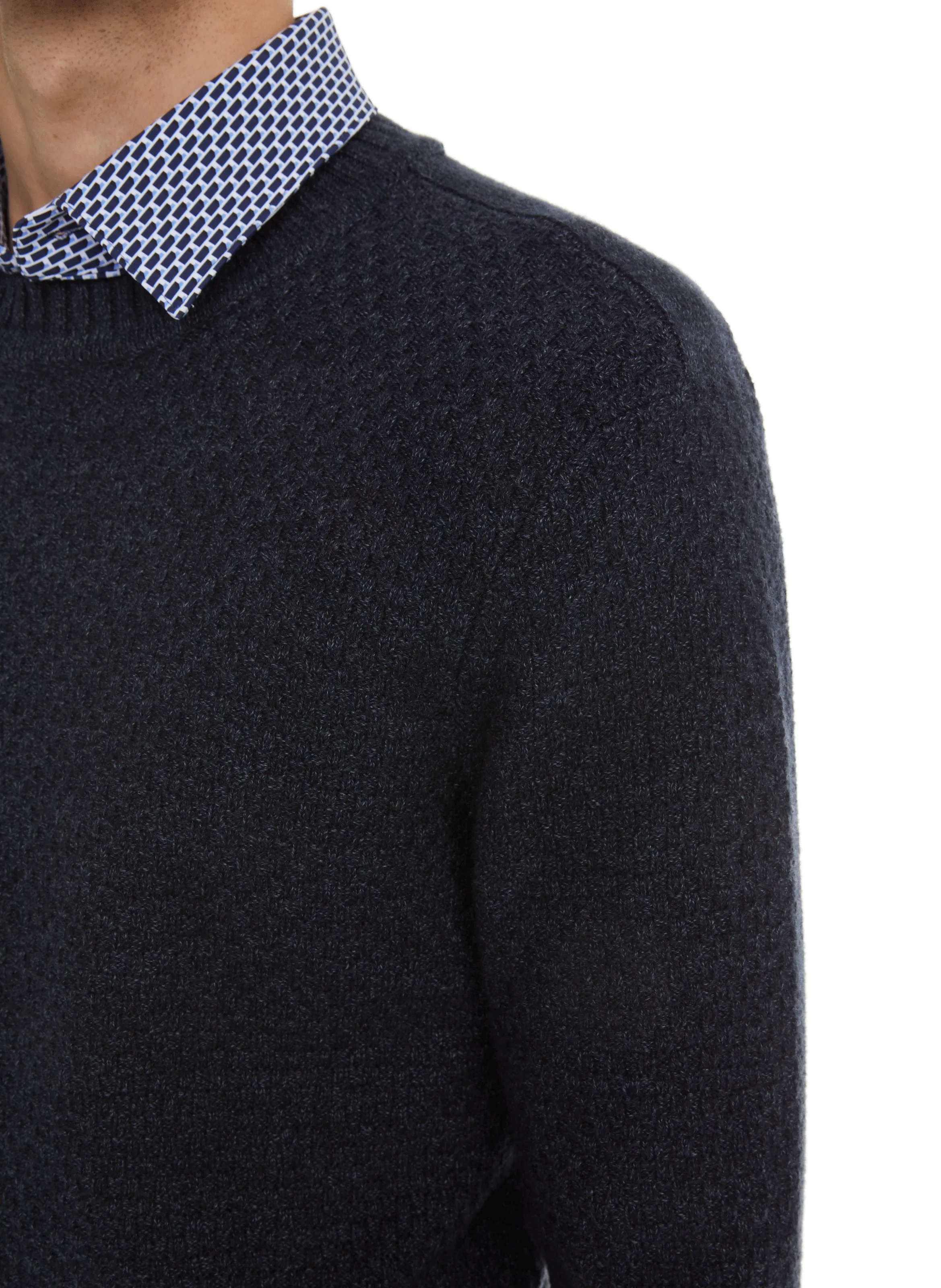 HACKETT  Pull en maille  - Bleu