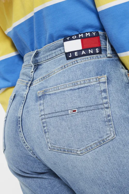 Jeans harper droit bleu