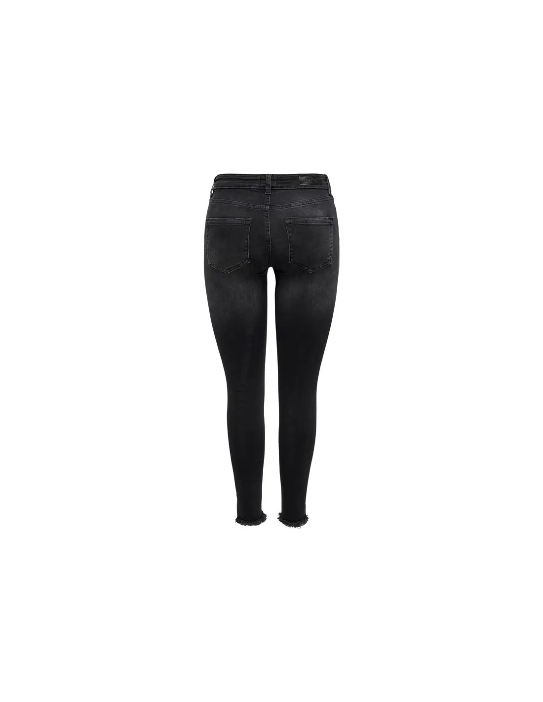 Jeans Only blush Mid Ankle Jeans Skinny Fit Black Denim Femme