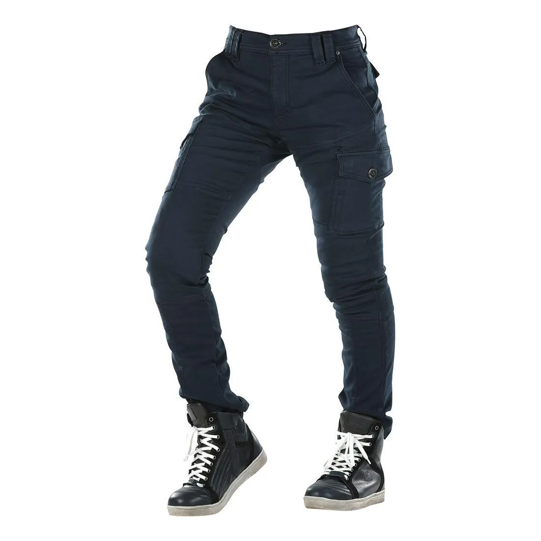 JEANS OVERLAP CARPENTER LADY NAVY