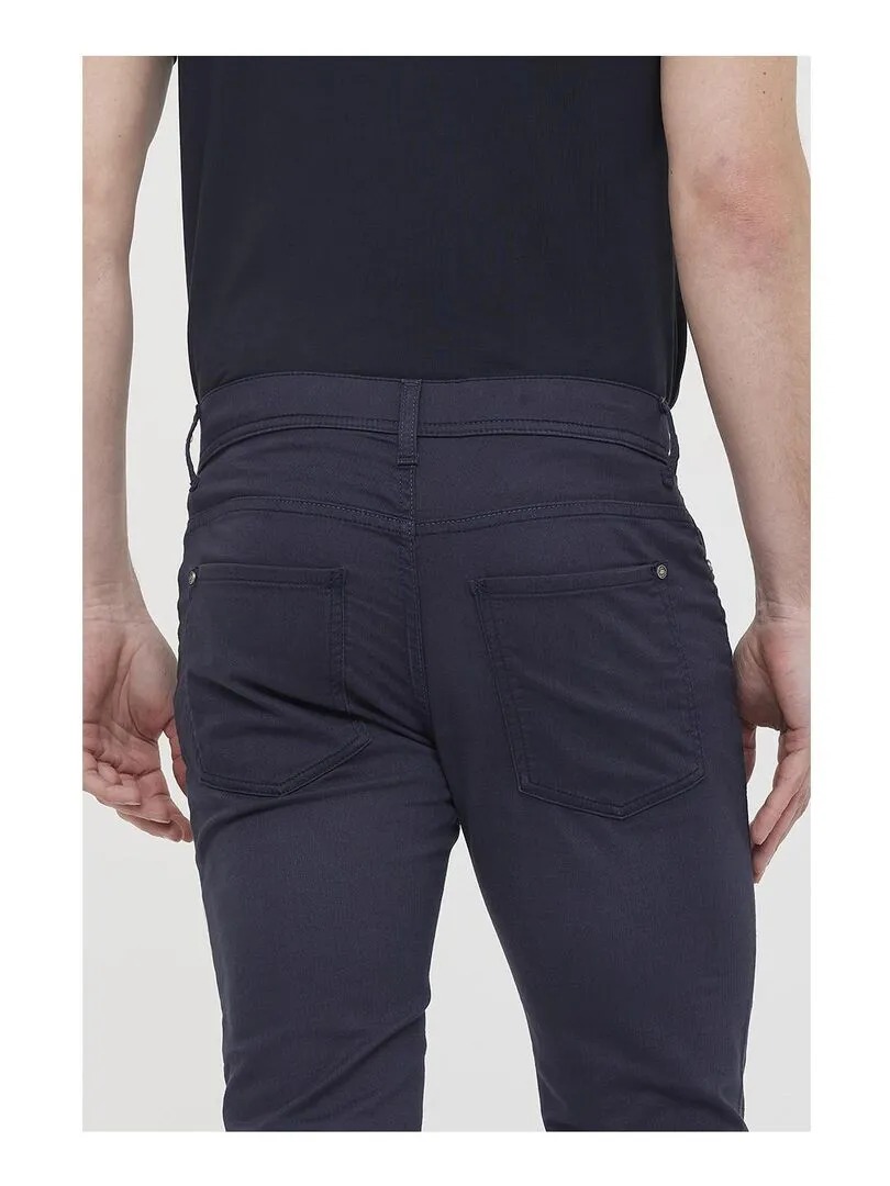 Lee Cooper - Pantalon coton straight LC122 - Bleu marine