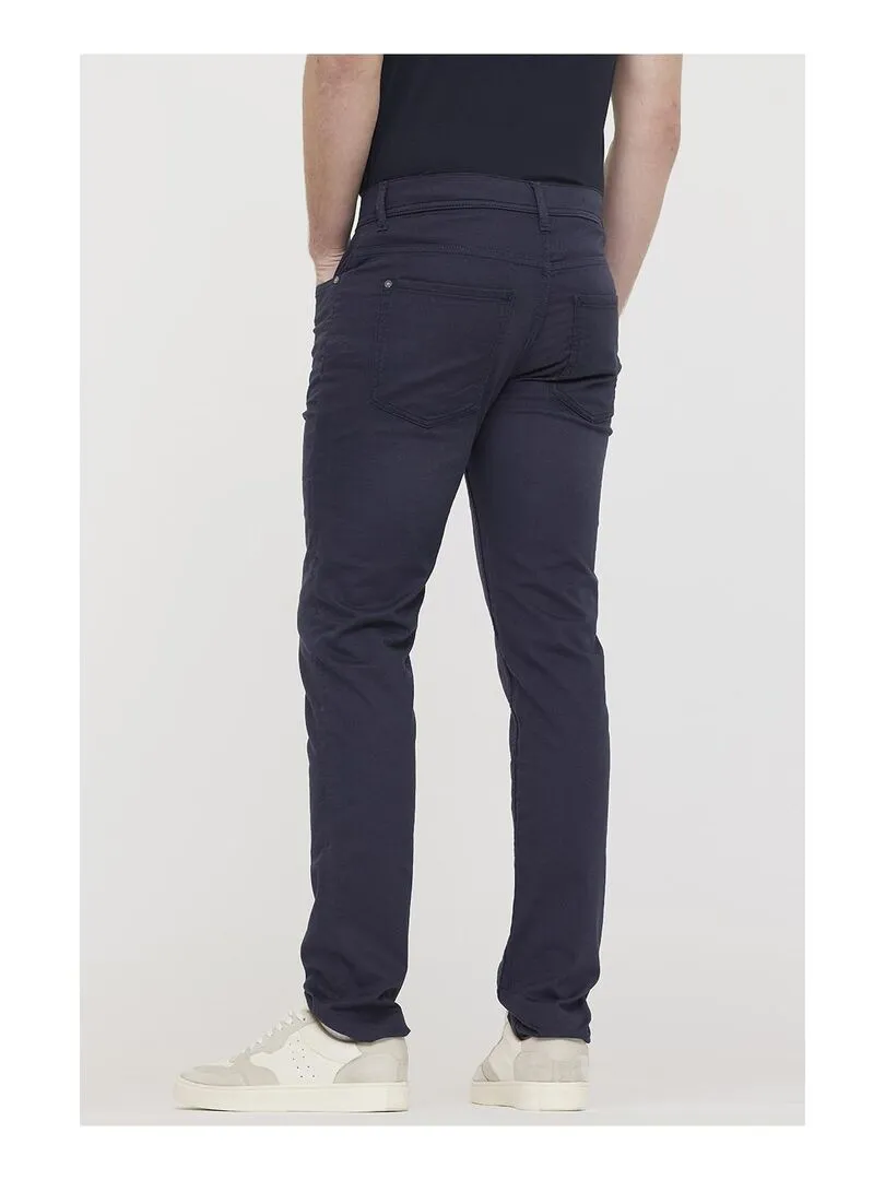 Lee Cooper - Pantalon coton straight LC122 - Bleu marine