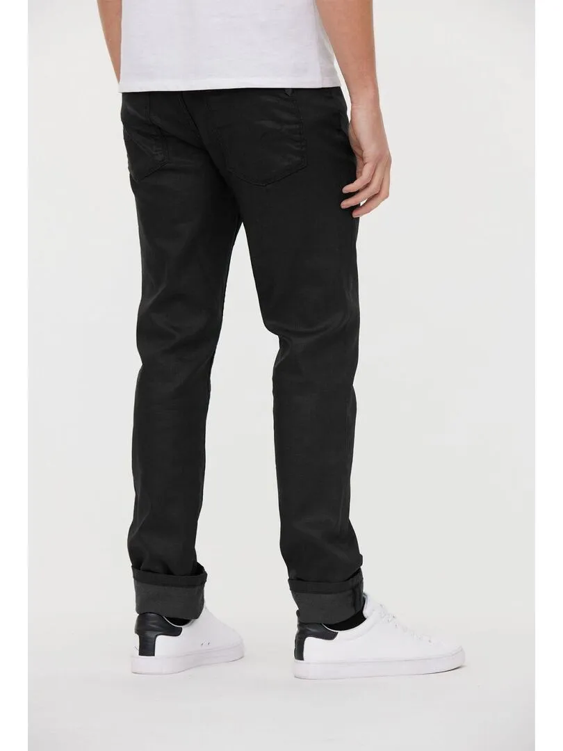 Lee Cooper - Pantalon coton straight LC122ZP - Noir