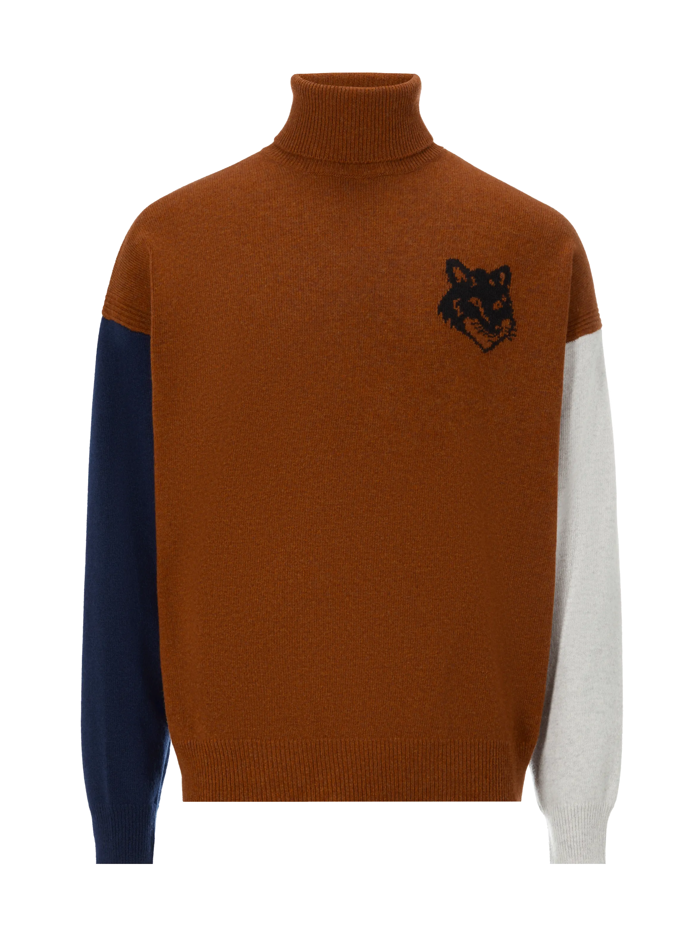 MAISON KITSUNÉ  Pull Fox en laine - Rouge