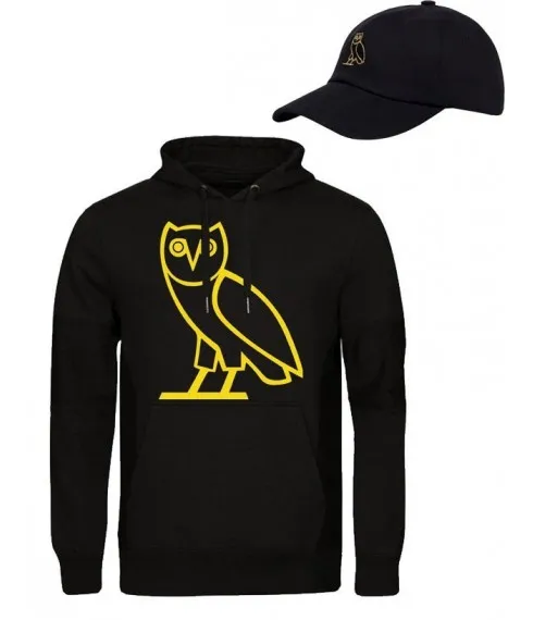 OVO - Pack Produit Sweat Capuche et Casquette Original Owl