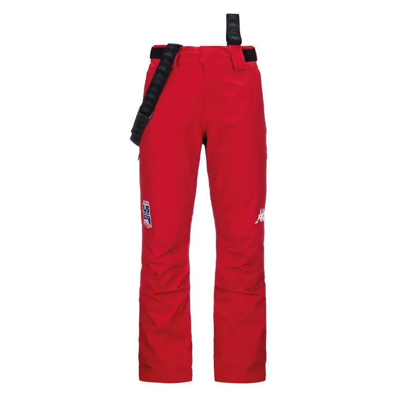 PANTALON DE SKI US TEAM KAPPA ROUGE