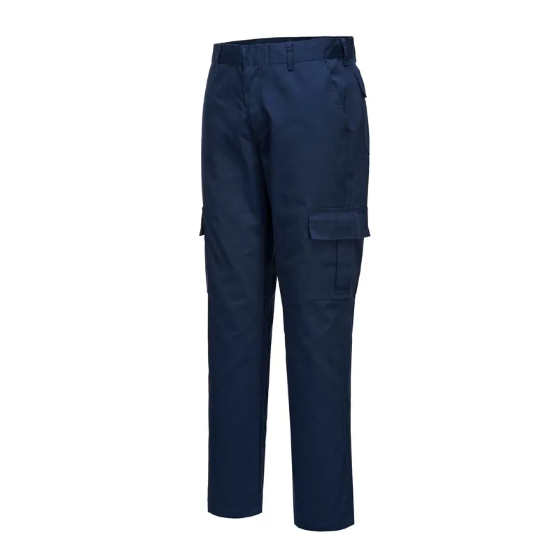 Pantalon de Travail Homme Coupe Ajustée Slim Bleu Marine - PORTWEST