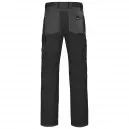 Pantalon de Travail Homme Ruler Noir / Gris Charcoal - ADOLPHE LAFONT