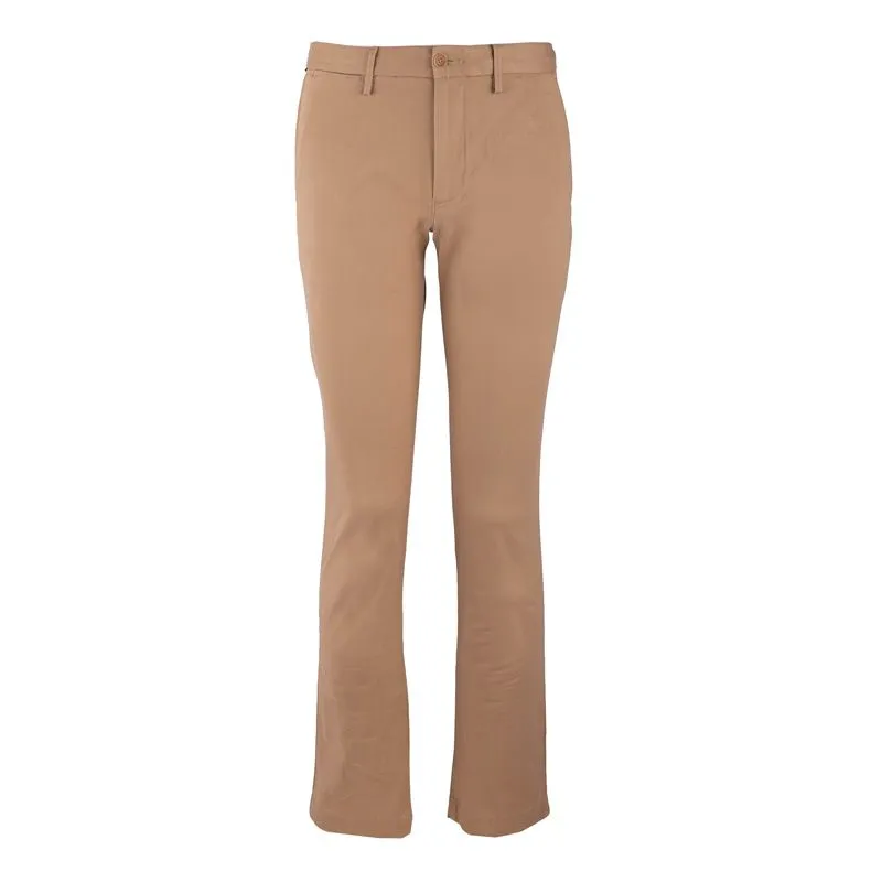 Pantalon en toile slim marron Homme TOMMY HILFIGER à prix dégriffé ! 