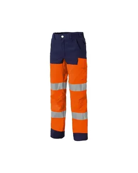 Pantalon haute visibilité Luck Light Marine / Orange - MOLINEL