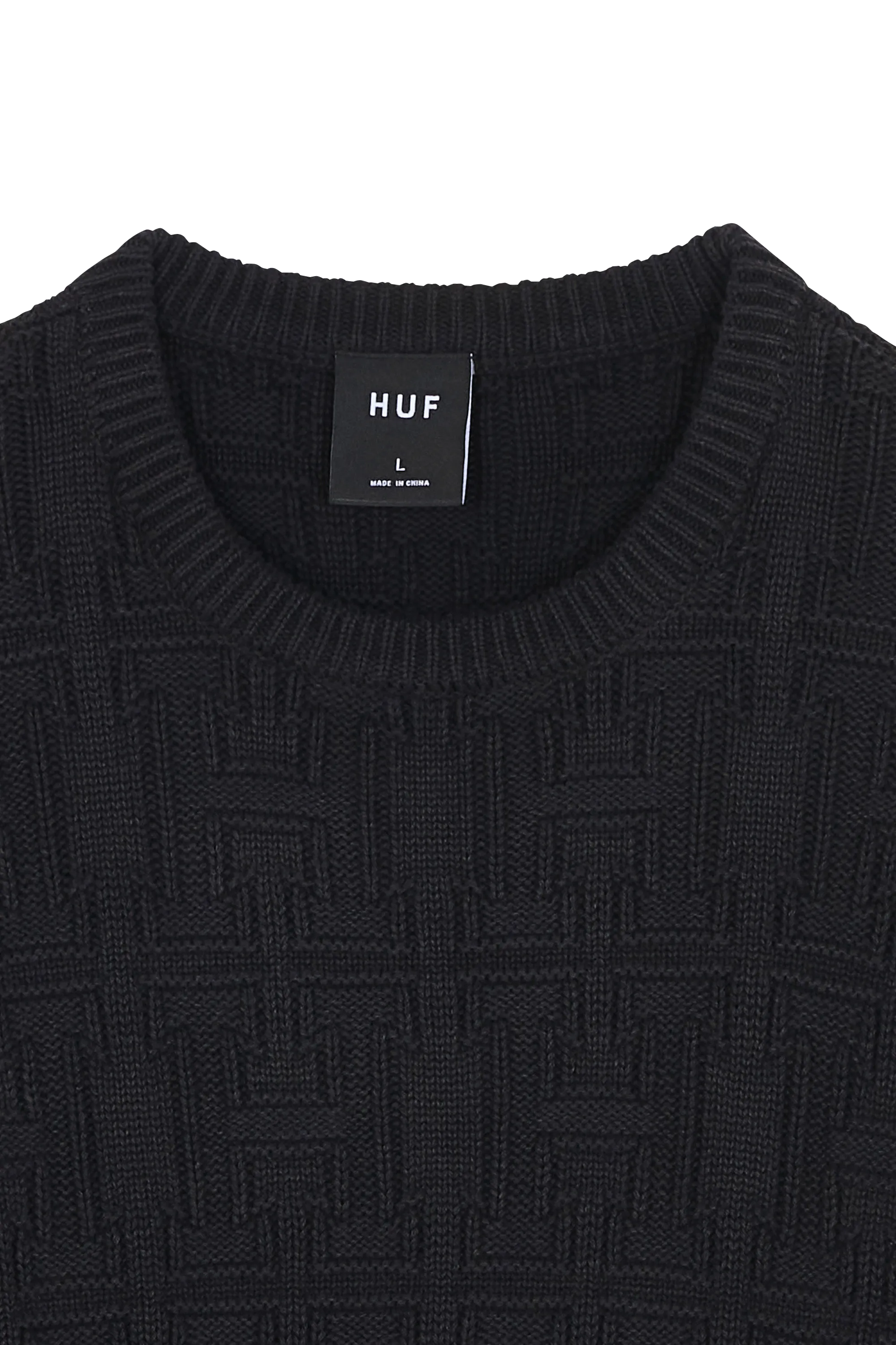 Pull Noir Huf - Homme | Citadium