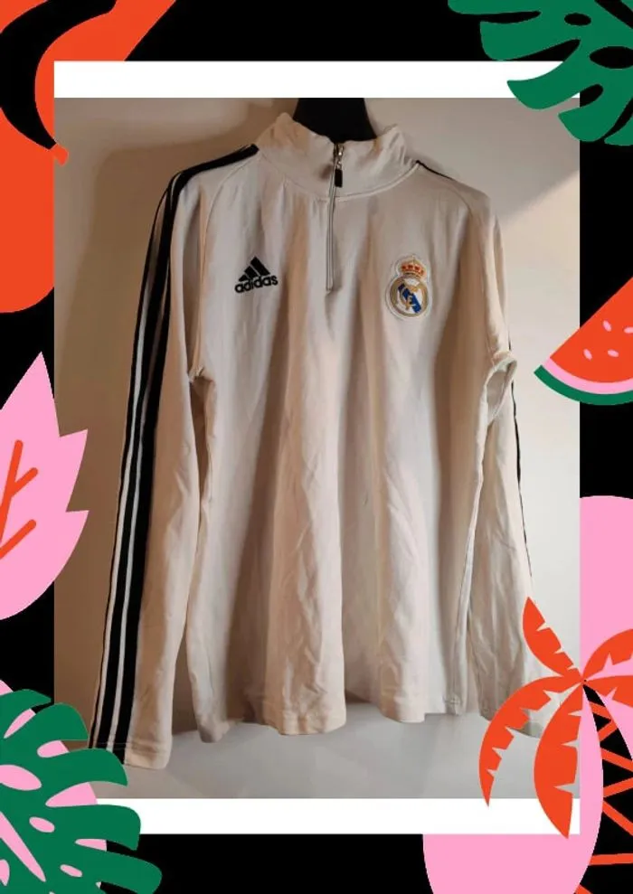 Pull Real Madrid - adidas - 16 ans  | Beebs