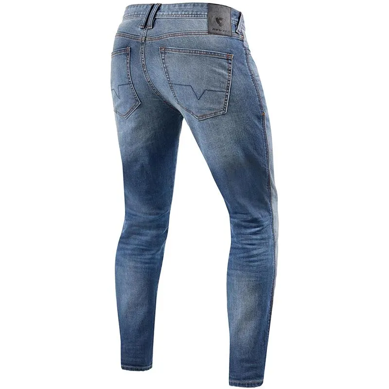  REVIT Jeans Piston 2 SK L32 court  Jeans moto