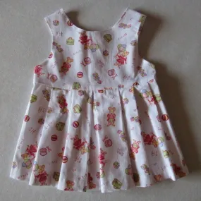 Robe enfant non doublée , motif souris