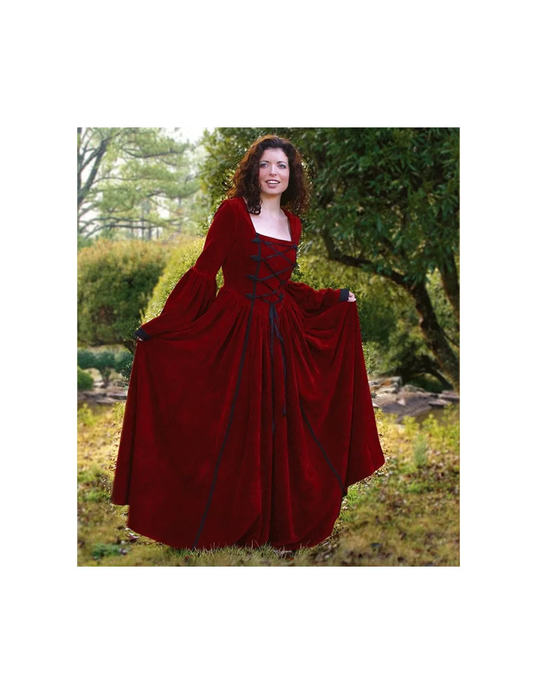 Robe Scarlett Renaissance ⚔️ Boutique Épées