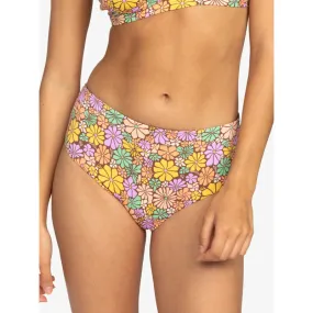 Roxy All About Sol Midwaist Hipster - Bas de bikini femme | Hardloop