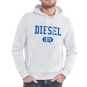 Sweat Blanc/Marine Homme Diesel Felpa