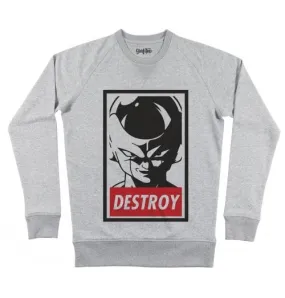 Sweat Freezer Destroy - Sweat-shirt Obey x Freezer | Grafitee