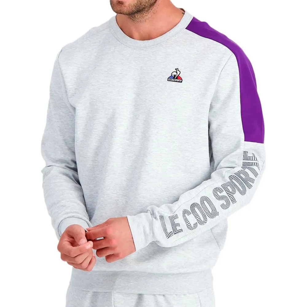 Sweat Gris Homme Le Coq Sportif Crew