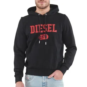 Sweat Noir Homme Diesel Felpa