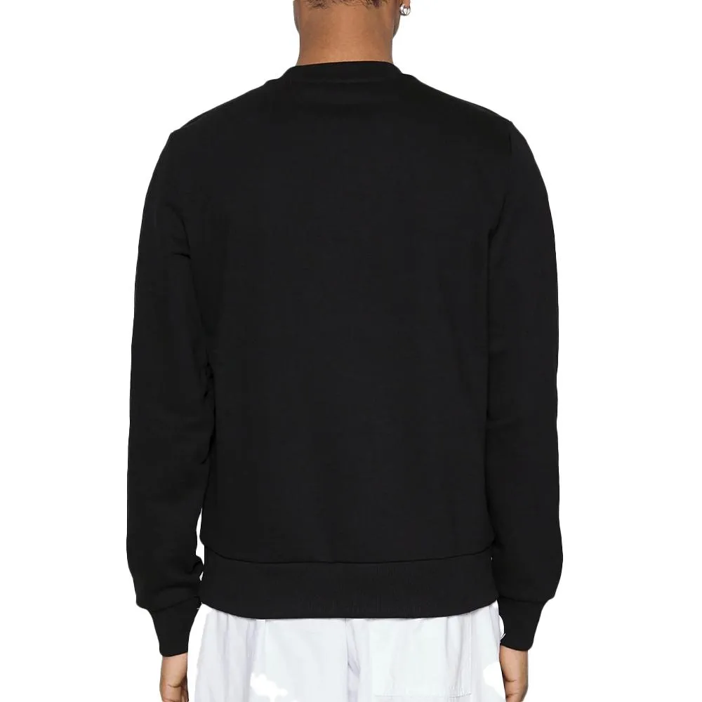 Sweat Noir Homme Diesel Ginn Felpa