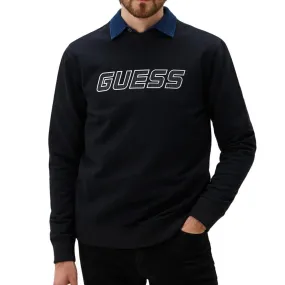 Sweat Noir Homme GUESS Zubin