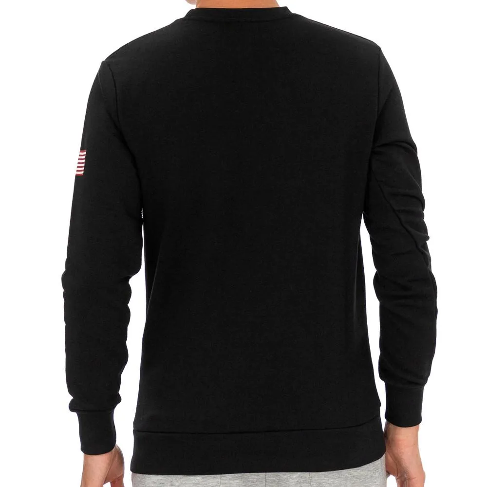 Sweat Noir Homme Nasa 50S