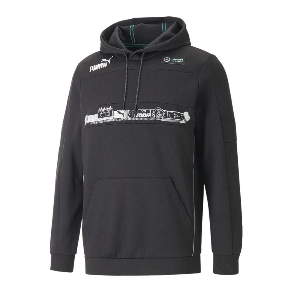 Sweat Noir Homme Puma Mercedes Fd Mapf1 Sds Hdy