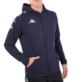 Sweat Zippé Marine Homme Kappa Divieto