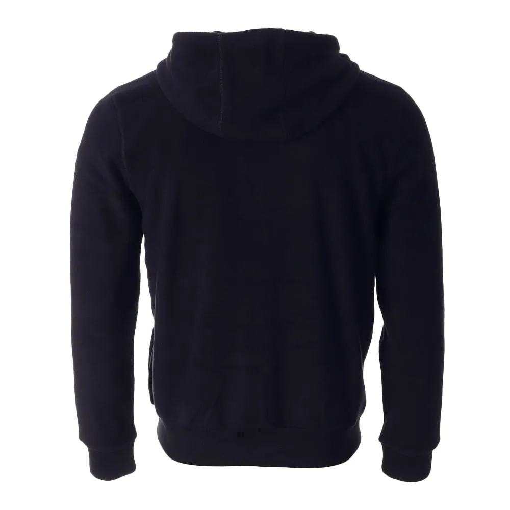 Sweat Zippé Marine Homme Schott Hood