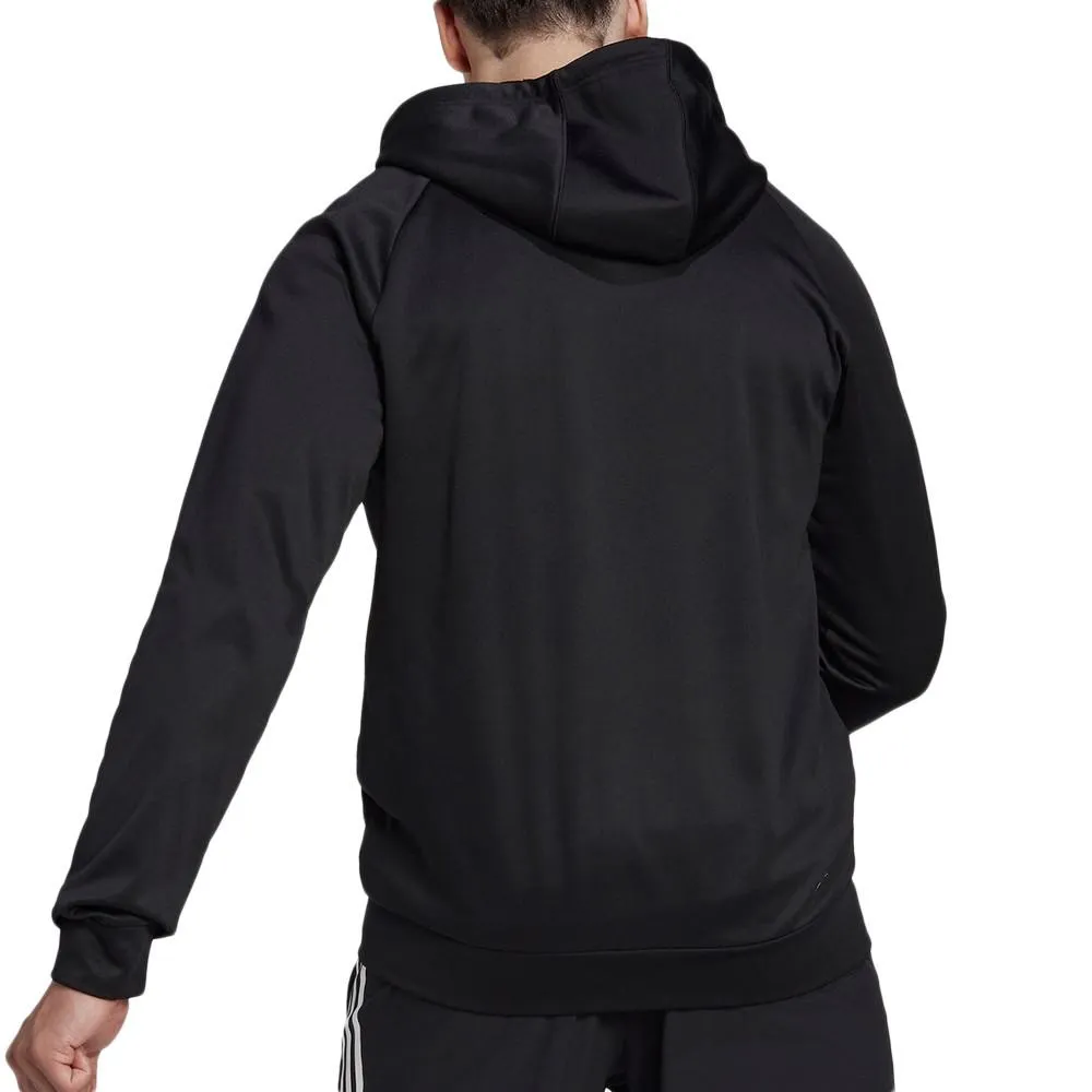 Sweat Zippé Noir Homme Adidas Bos