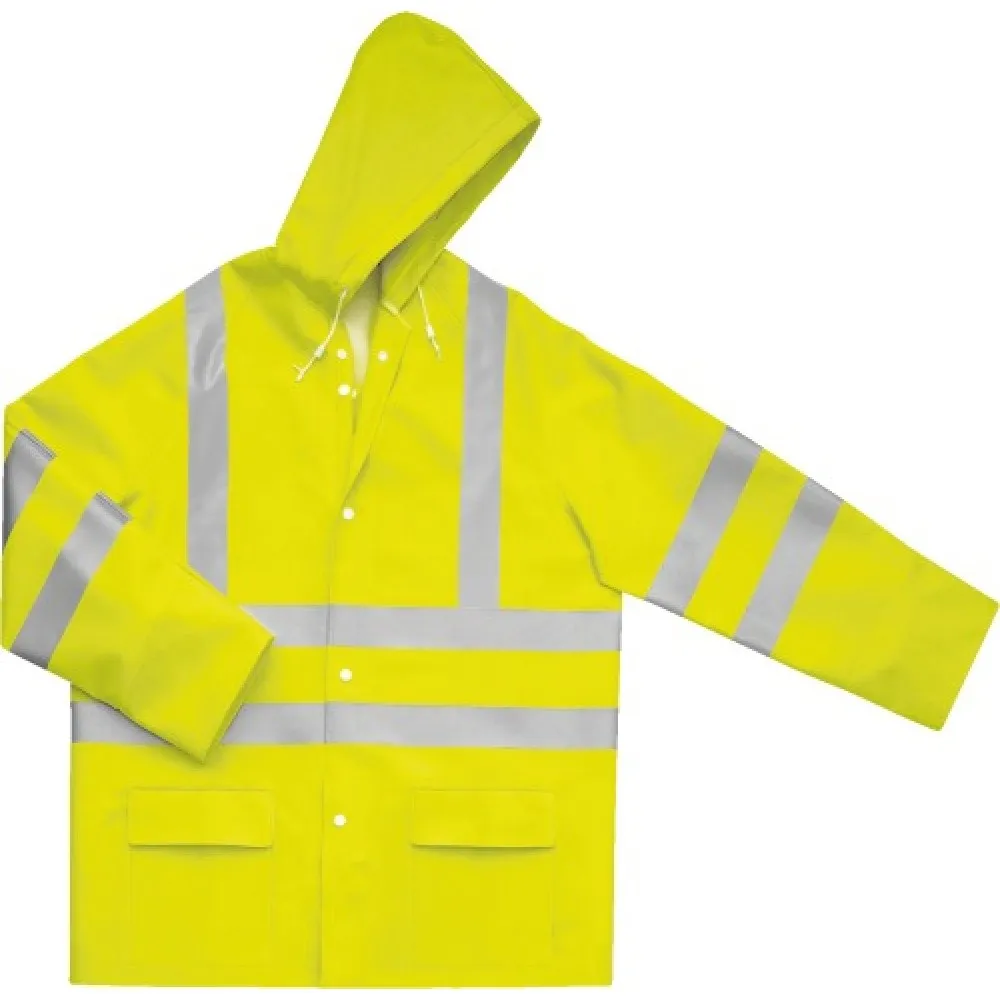 Veste de pluie imperméable et haute visibilité DELTA PLUS sur Bricozor