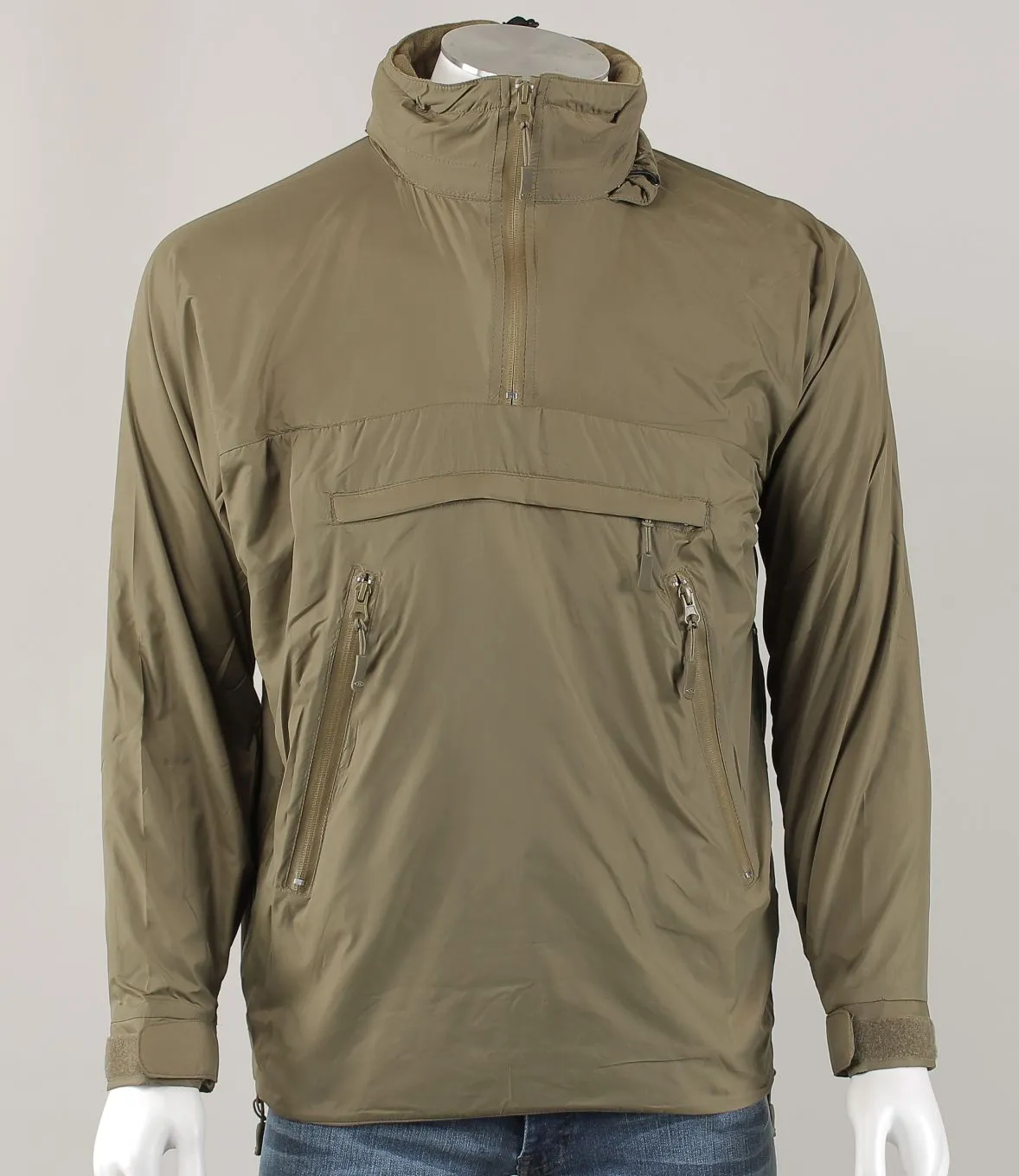 Veste imperméable doublée micro-polaire- verte- Highlander