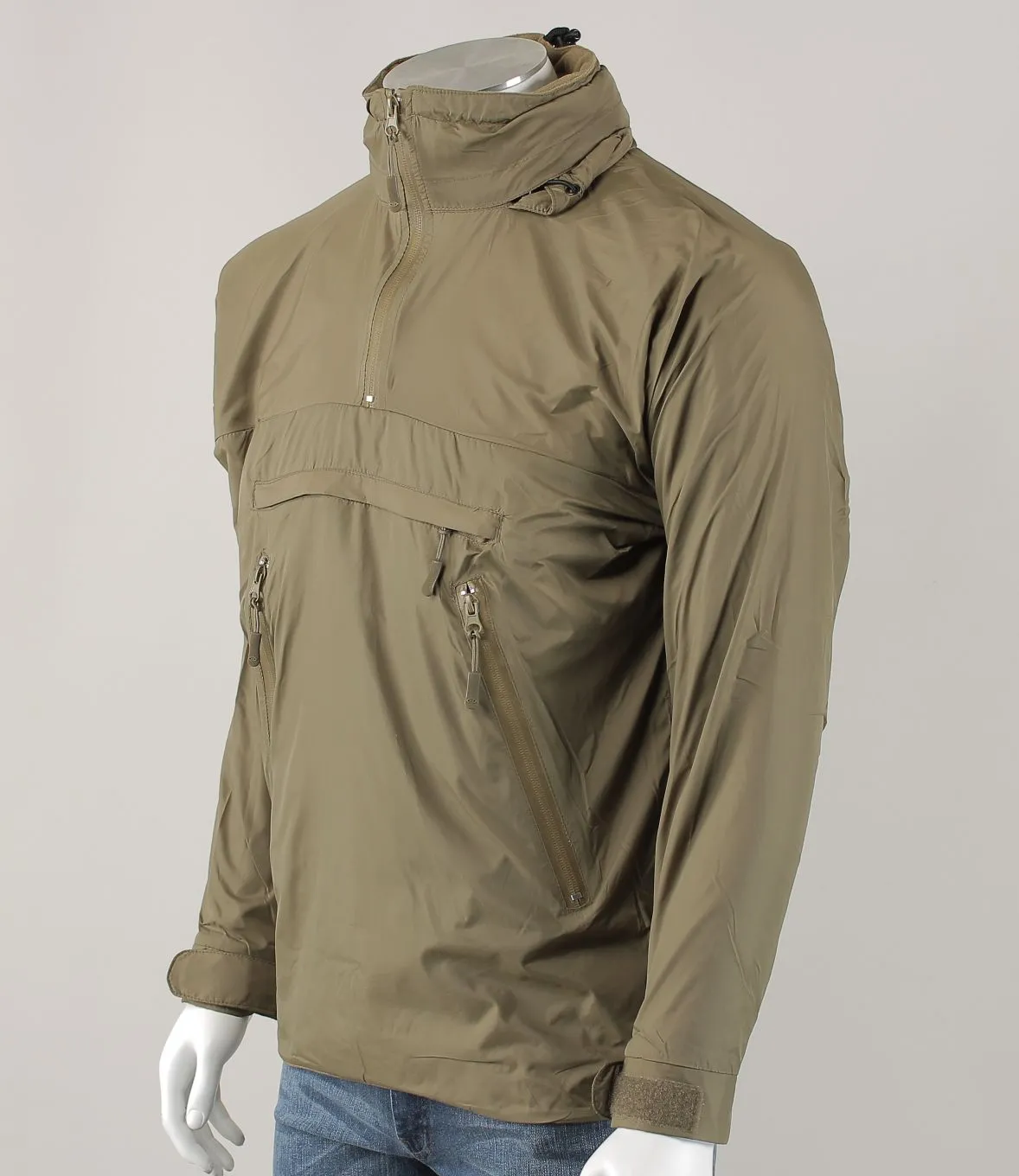 Veste imperméable doublée micro-polaire- verte- Highlander