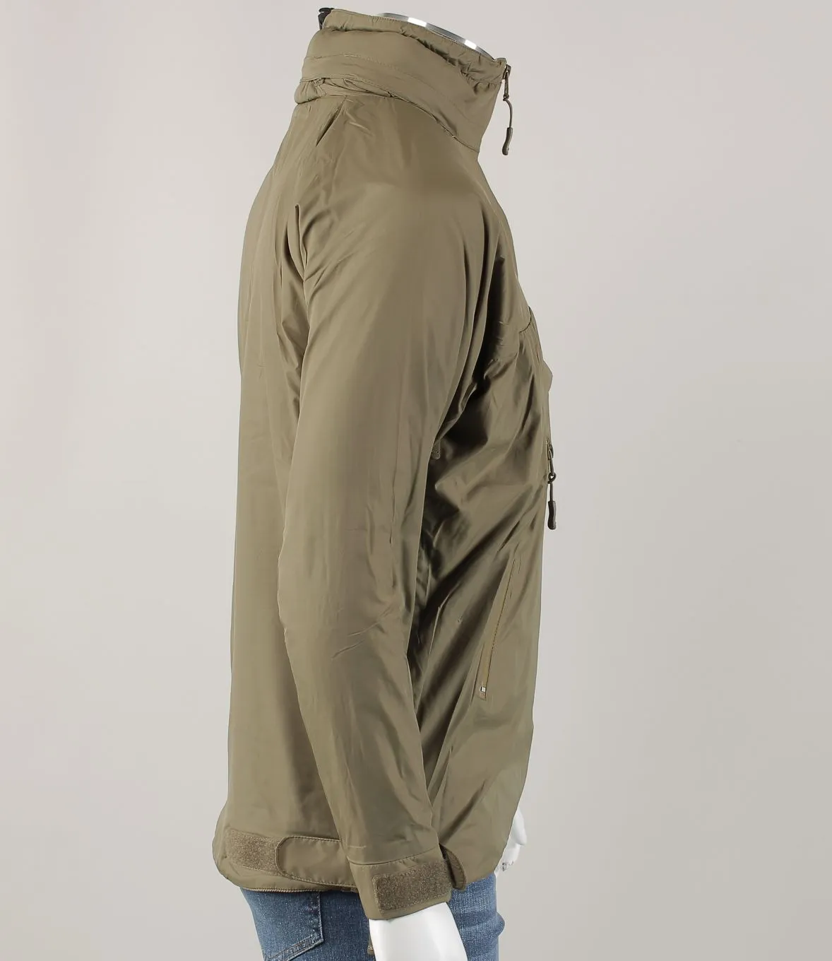 Veste imperméable doublée micro-polaire- verte- Highlander